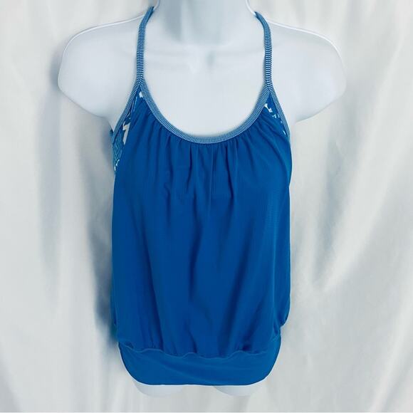 Lululemon No Limits Floral Tank Top Size 4 - Picture 1 of 14
